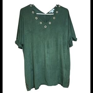 Simply Noelle Stylish Green soft top size L/XL